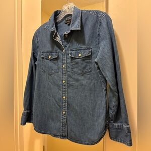 J. Crew Blue Wren Slim Fit Shirt